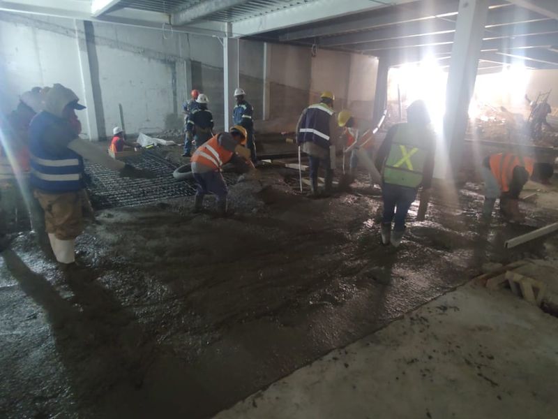 Trabajos en concreto
